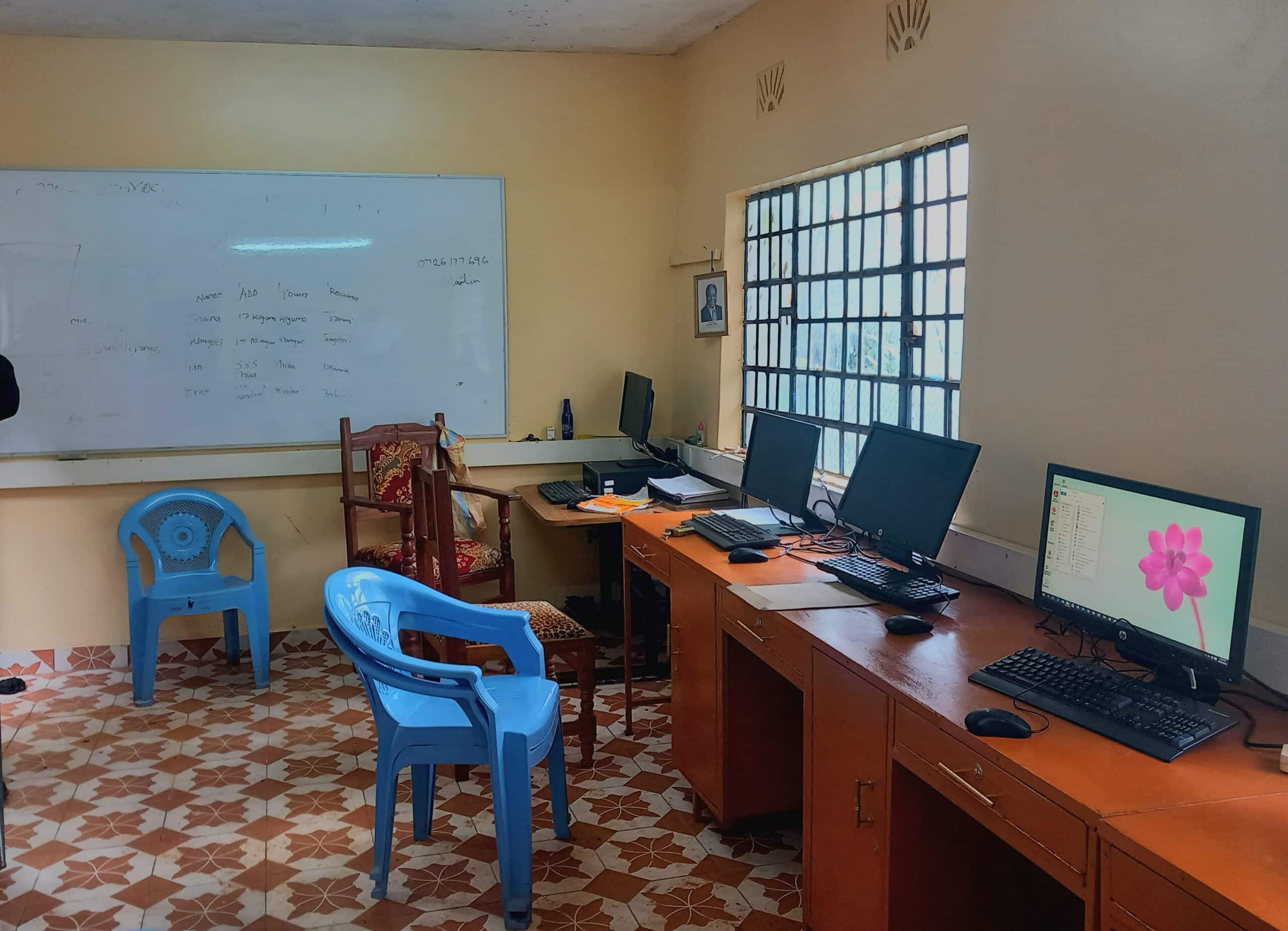 Digital skills education at Leeds School Western Kenya