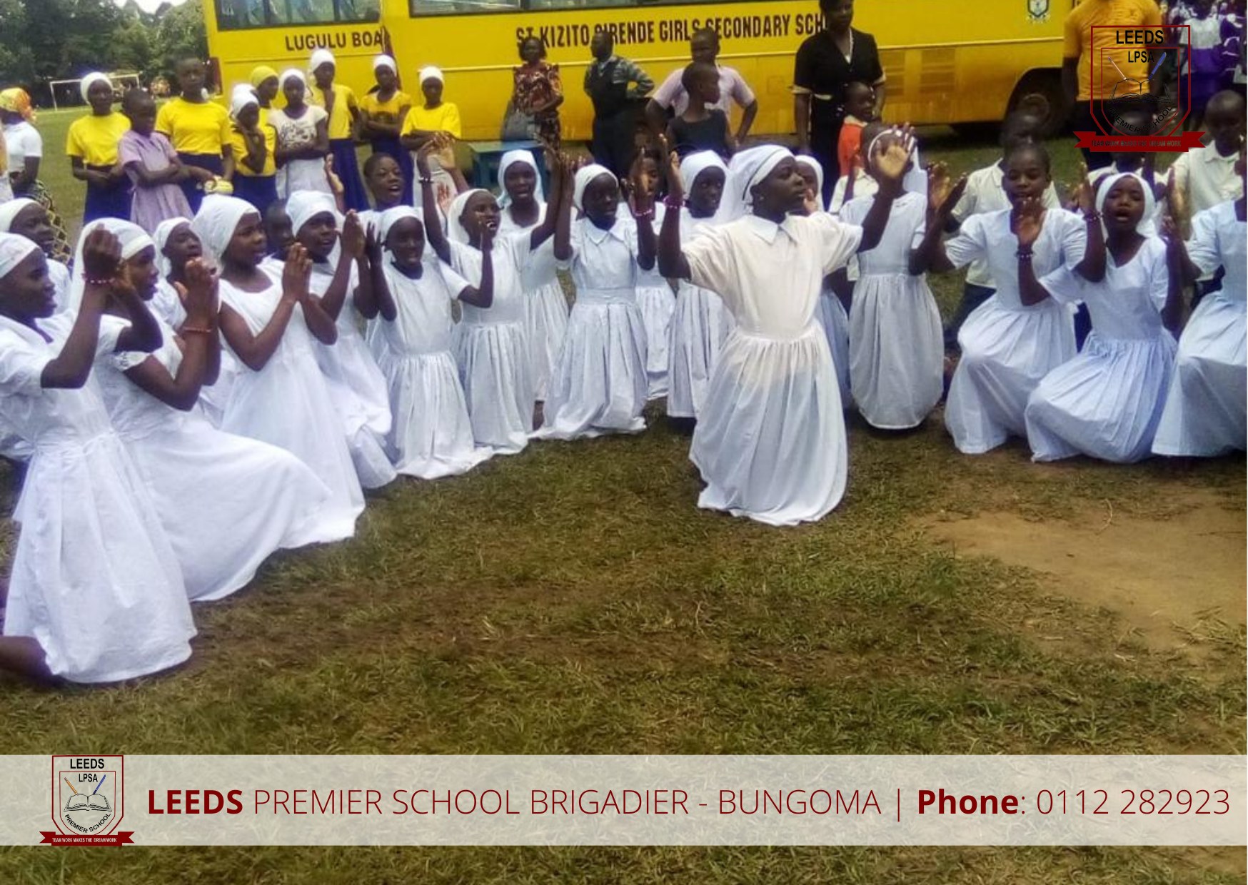 Drama performances at Leeds School Bungoma Western Kenya
