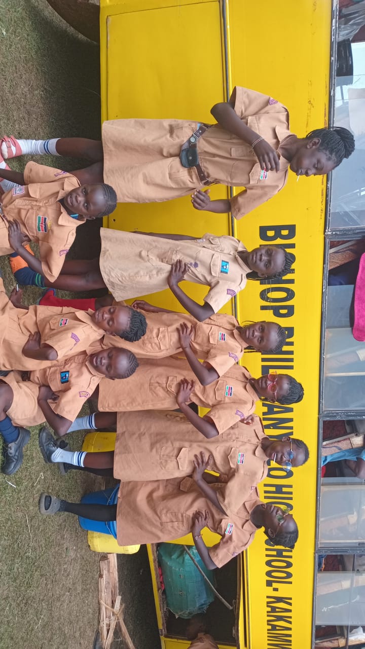 Scouts community service activities in Bungoma County Western Kenya