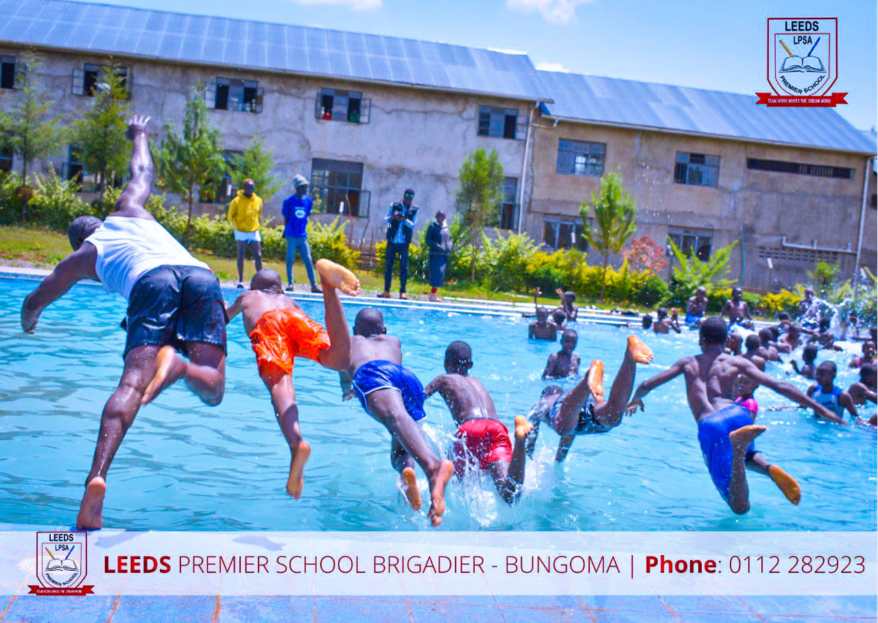Swimming program at Leeds School Bungoma County